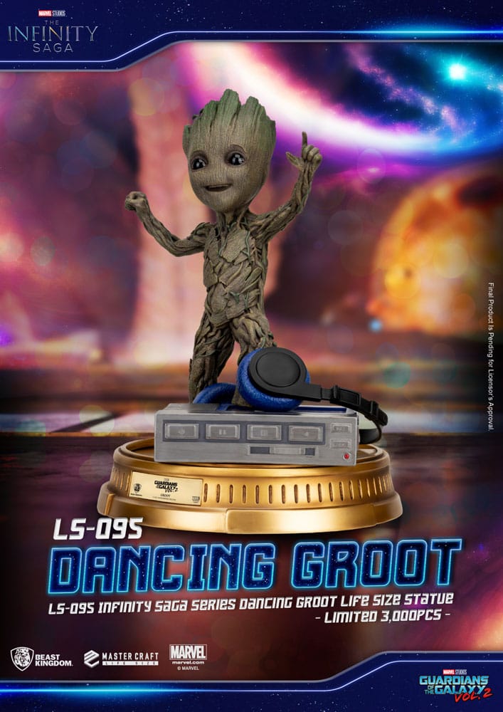 Guardians of the Galaxy - Life-Size Statue Dancing Groot - Figuuri (keräilyhahmo)