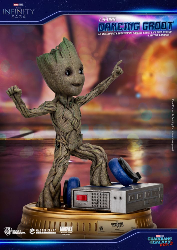 Guardians of the Galaxy - Life-Size Statue Dancing Groot - Figuuri (keräilyhahmo)