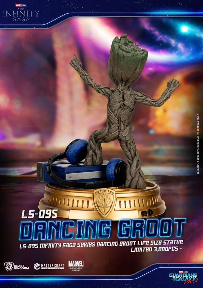 Guardians of the Galaxy - Life-Size Statue Dancing Groot - Figuuri (keräilyhahmo)