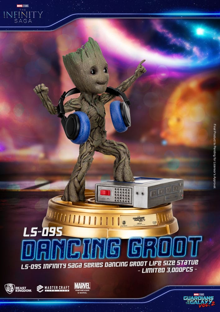 Guardians of the Galaxy - Life-Size Statue Dancing Groot - Figuuri (keräilyhahmo)