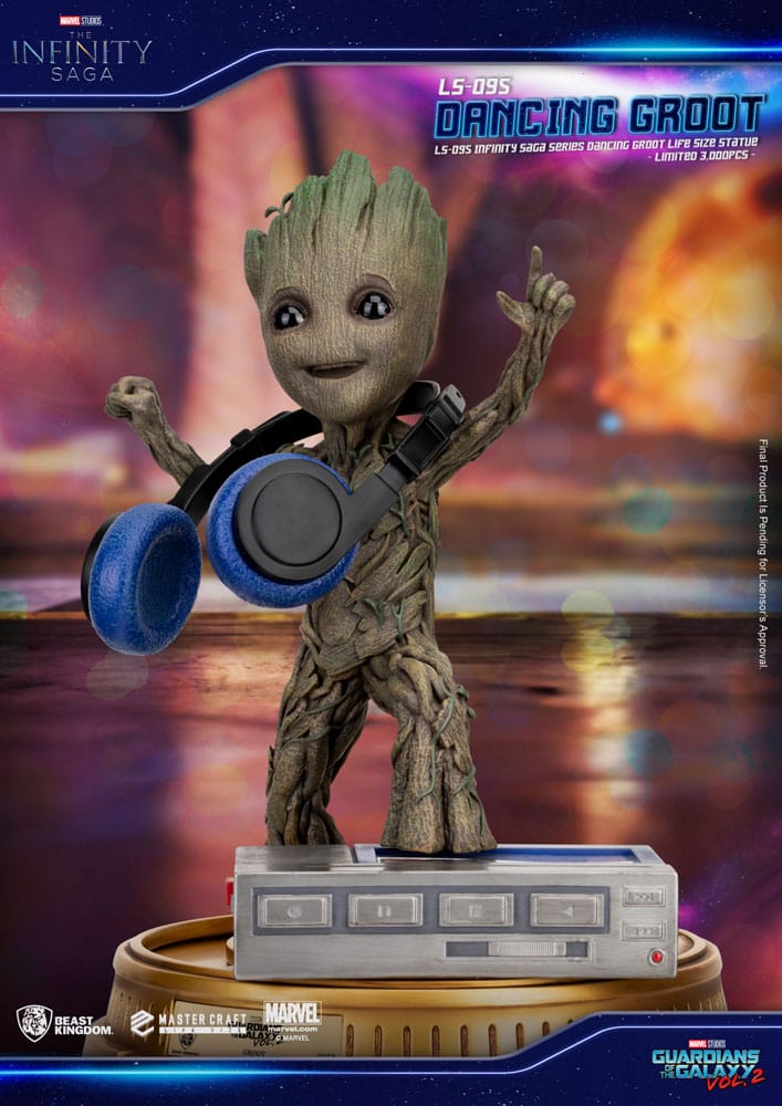 Guardians of the Galaxy - Life-Size Statue Dancing Groot - Figuuri (keräilyhahmo)