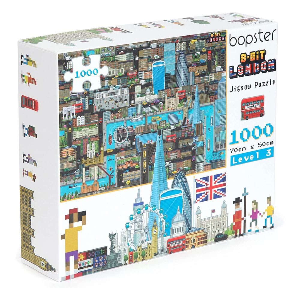 8-Bit Pixel Puzzle London Level 3 - Palapeli