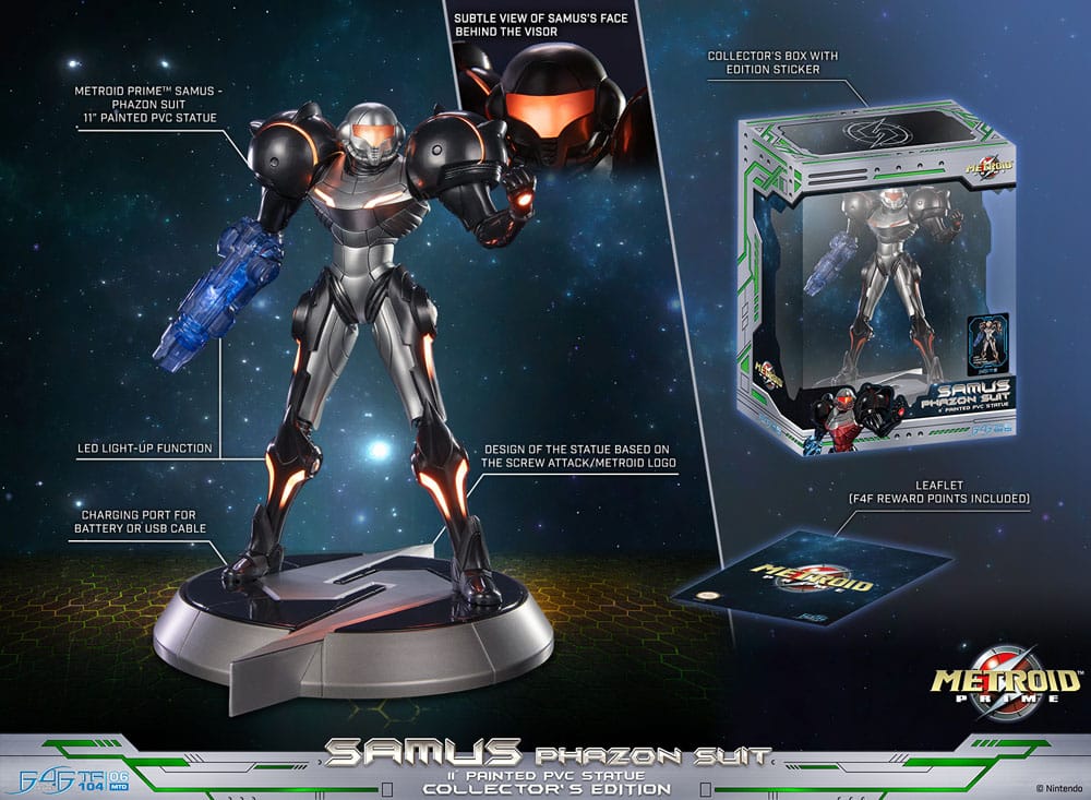 Metroid Prime - Samus Phazon Suit - Collector's Edition Figuuri (keräilyhahmo)
