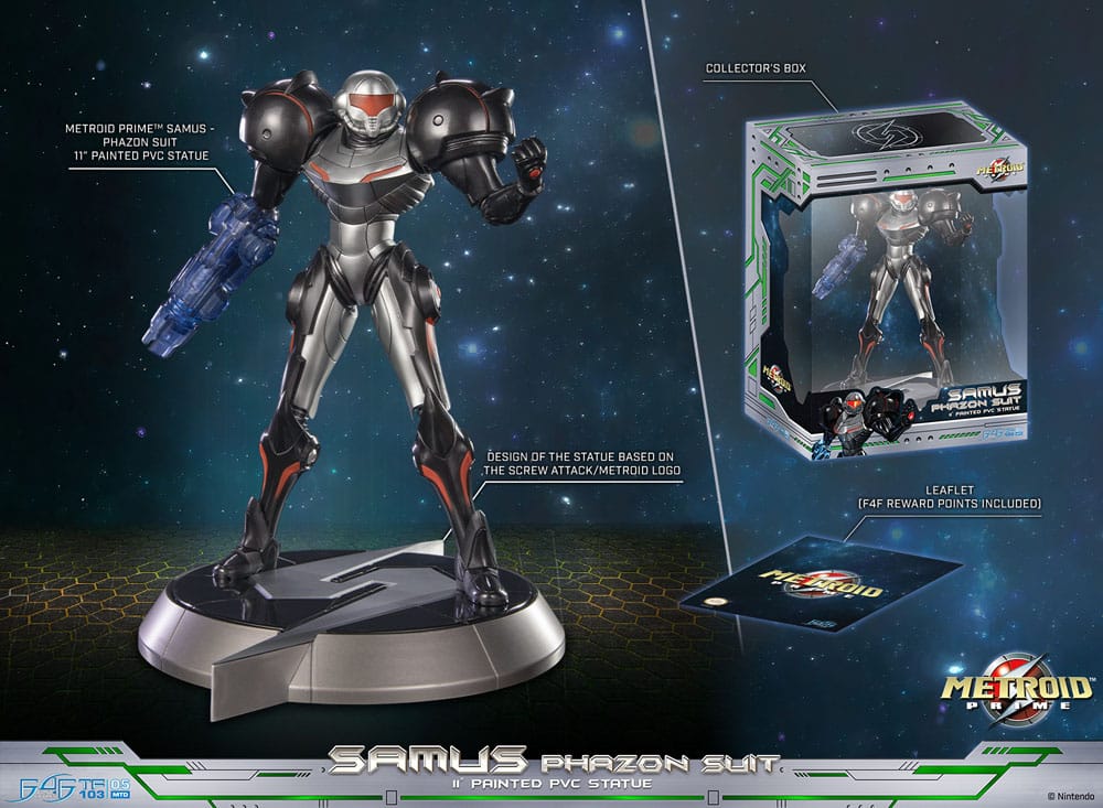 Metroid Prime - Samus Phazon Suit - Standard Edition Figuuri (keräilyhahmo)