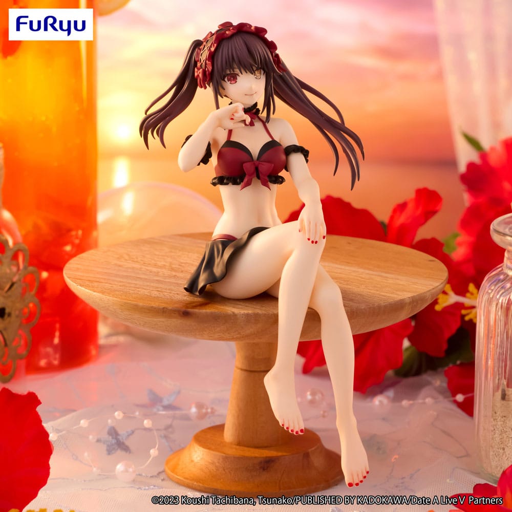Date A Live IV - Kurumi Tokisaki Swimsuit - Noodle Stopper -figuuri (keräilyhahmo)
