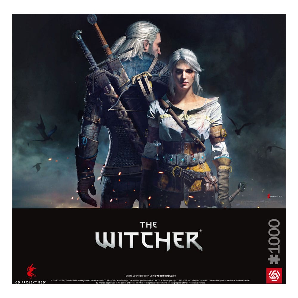 The Witcher - Geralt & Ciri - Palapeli
