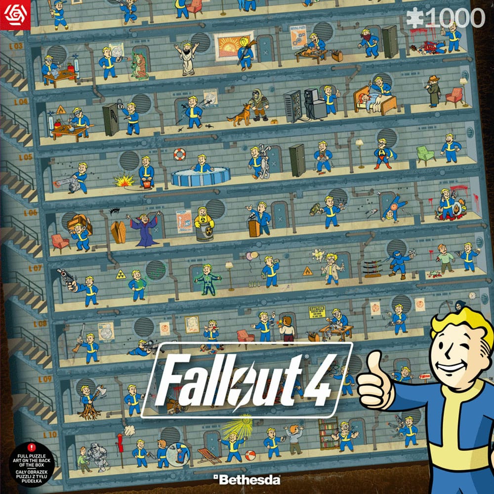 Fallout - Perk Poster - Palapeli