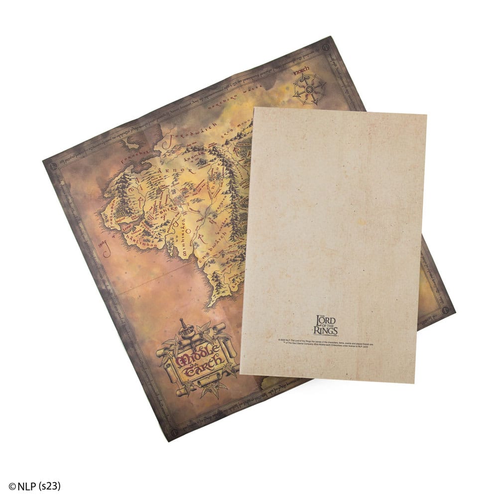 Taru sormusten herrasta - Map of Middle Earth - Muistikirja