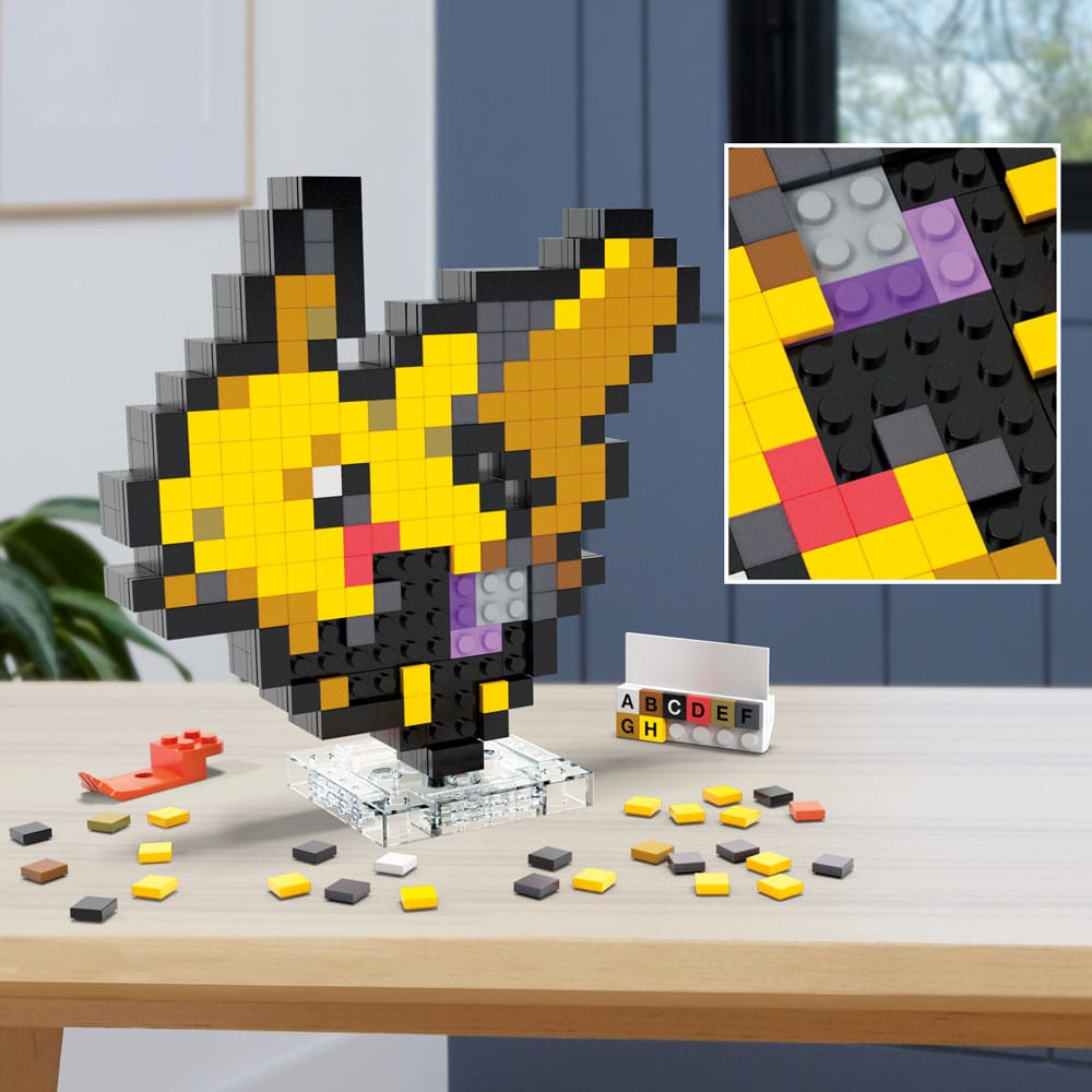 Pokémon - Pikachu Pixel Art - Mega Building Set (rakennussarja)