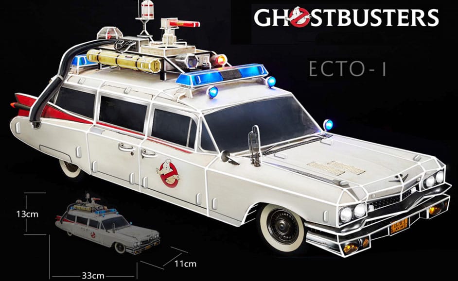 Ghostbusters - Ecto-1 - 3D-palapeli