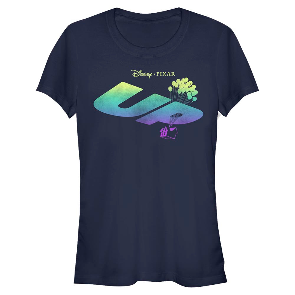 Up – kohti korkeuksia - Logo Fade - Naisten T-paita