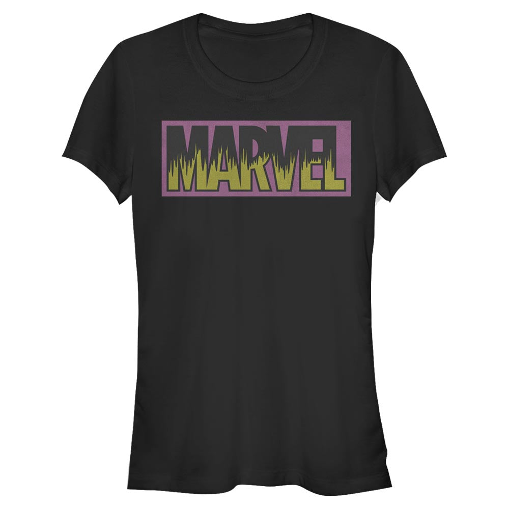 Marvel - Neon Logo - Naisten T-paita