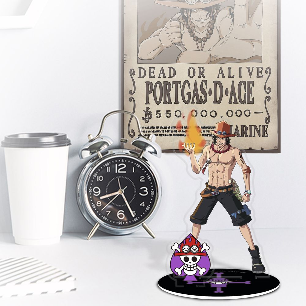 One Piece - Portgas D. Ace - Akryylifiguuri (keräilyhahmo)