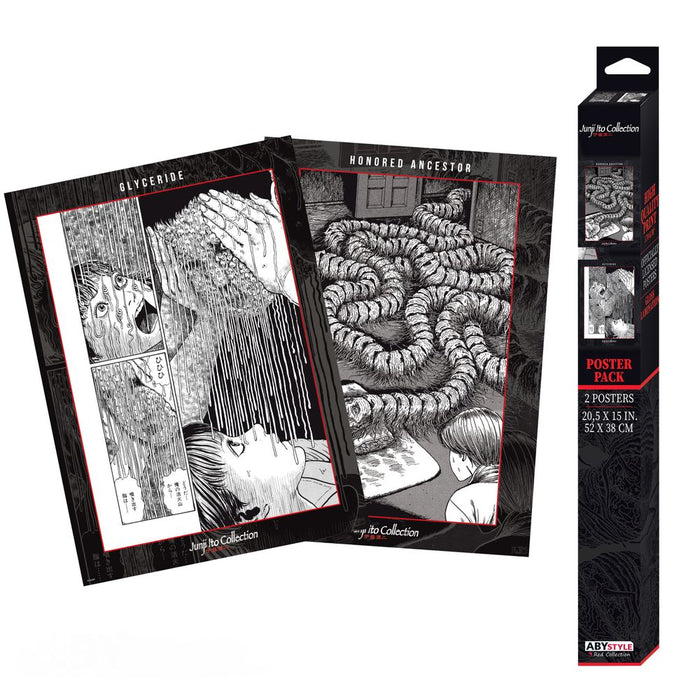 Junji Ito - Artworks - Julistesetti (2 kpl)