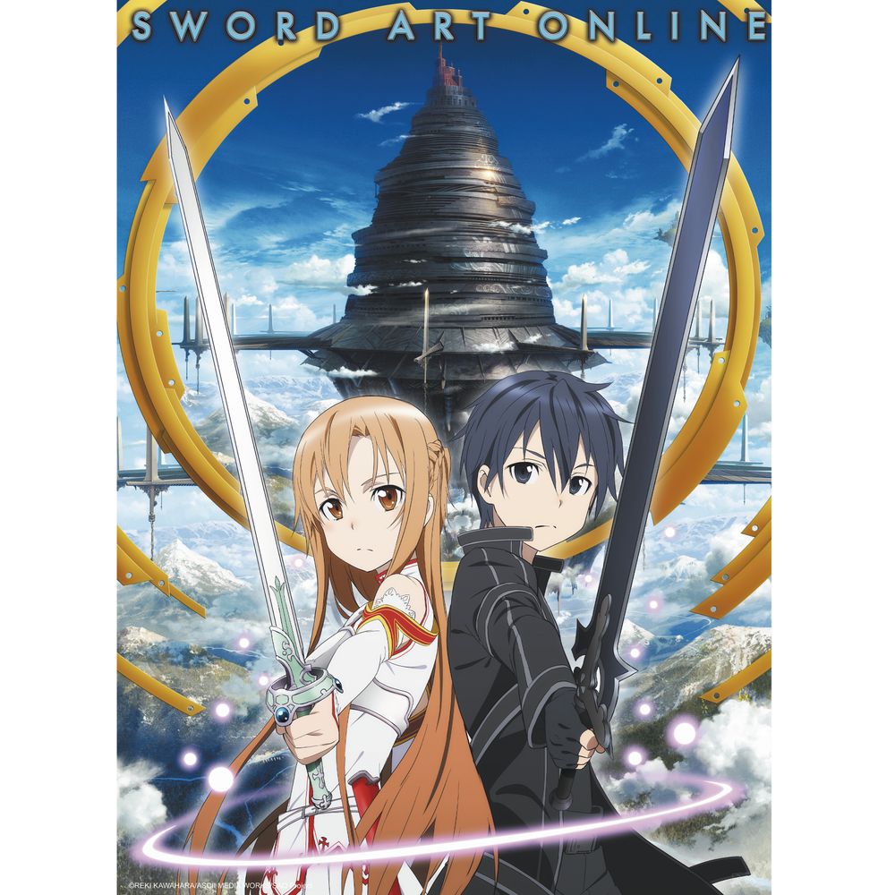 Sword Art Online - Asuna & Kirito - Juliste