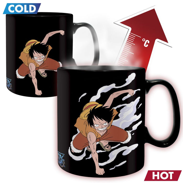 One Piece - Luffy & Ace - Heat Change -muki 460 ml