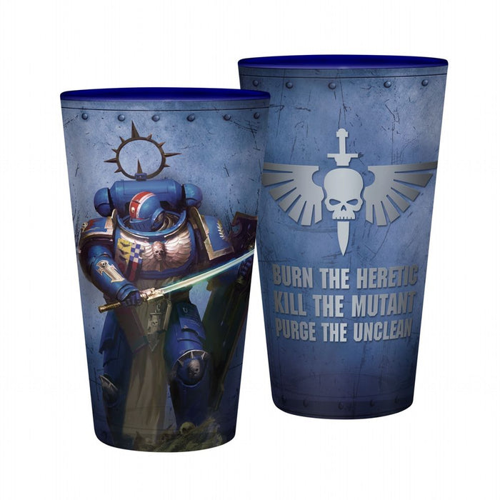 Warhammer 40 000 - Ultramarine - Iso juomalasi (XXL)