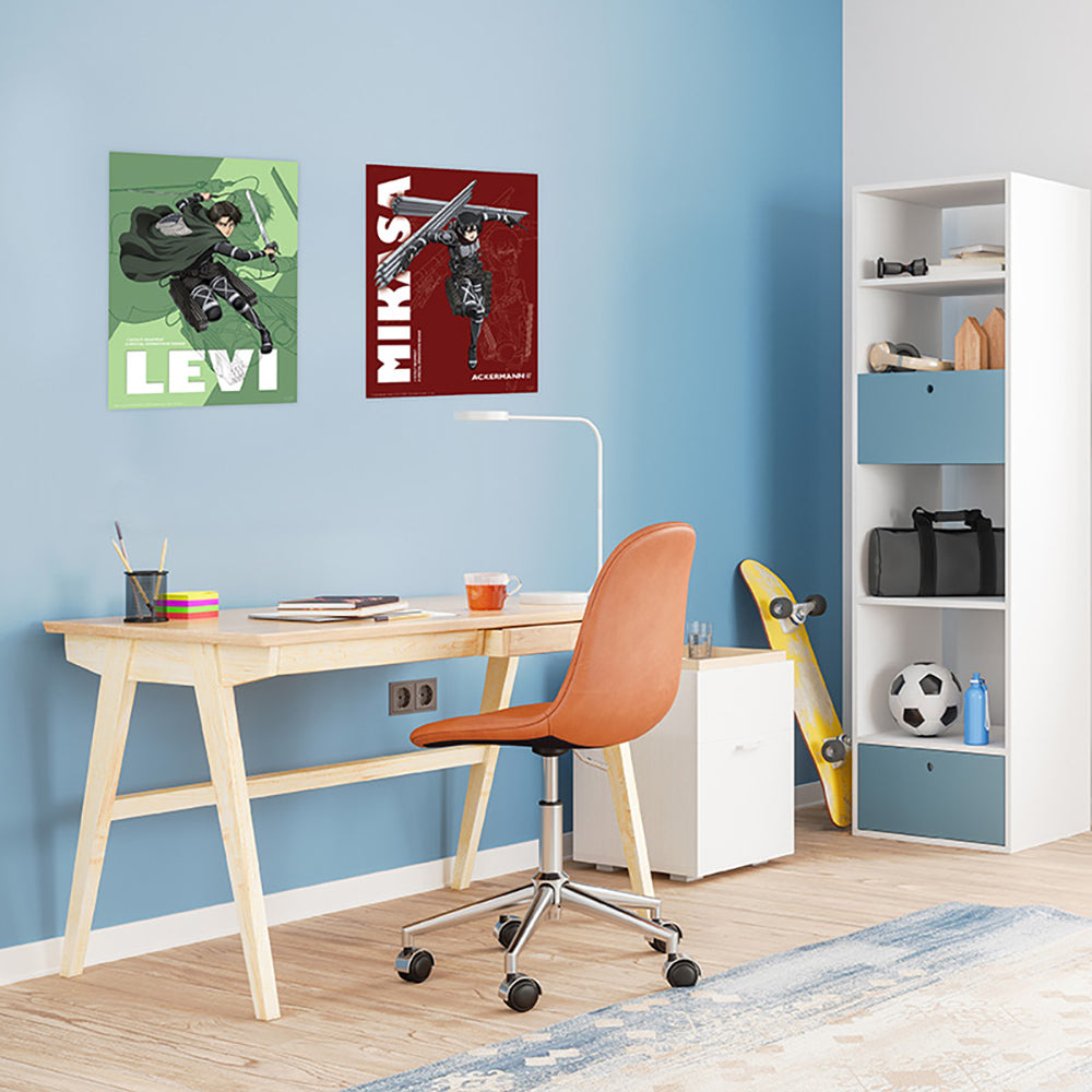 Attack on Titan - Levi & Mikasa - Julistesetti (2 kpl)