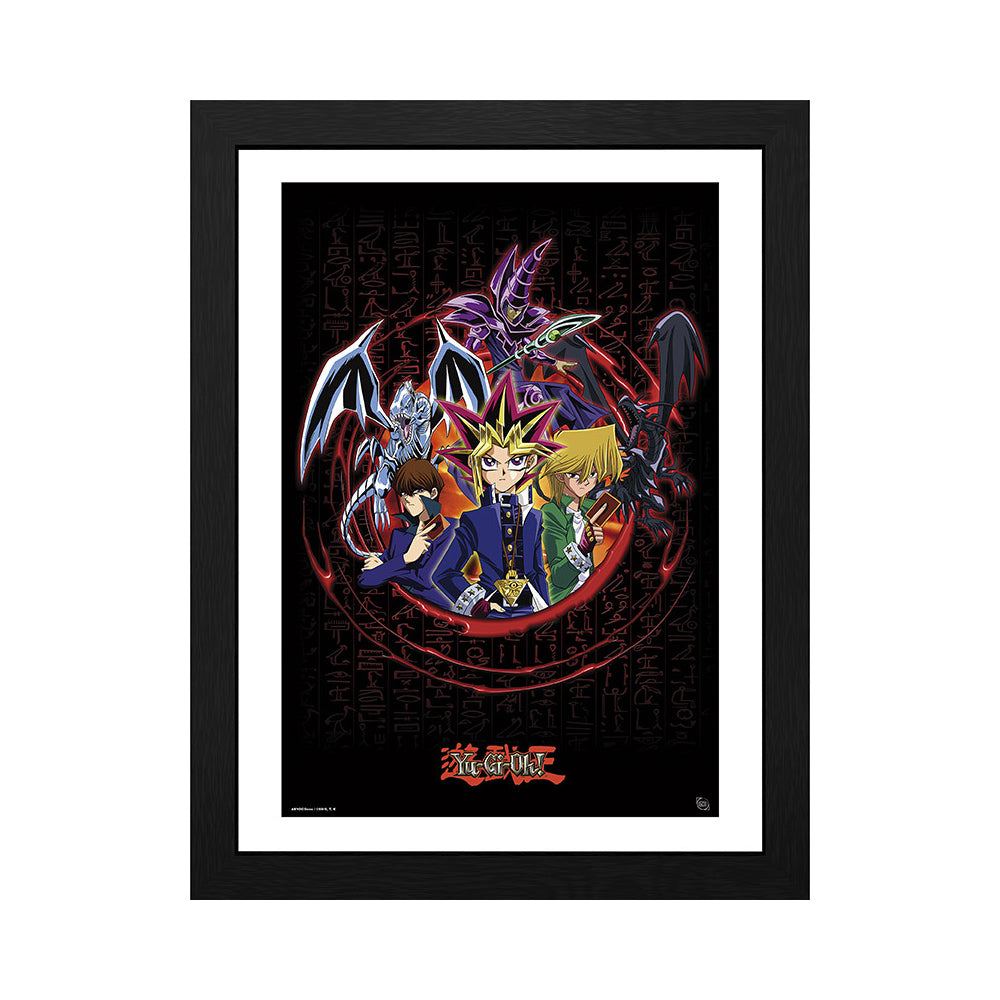 Yu-Gi-Oh - Joey Yugi Kaiba - Kehystetty taidejuliste