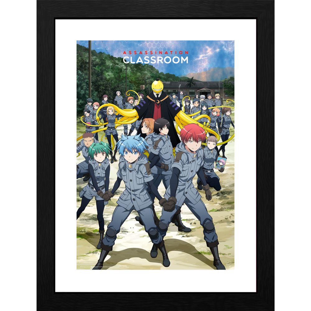 Assassination Classroom - 3-E Class - Kehystetty taidejuliste