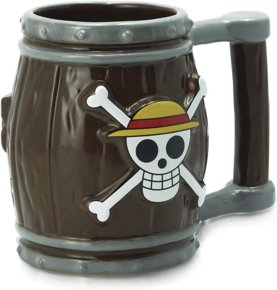 One Piece - Straw Hat Pirates Gang Barrel - 3D-muki