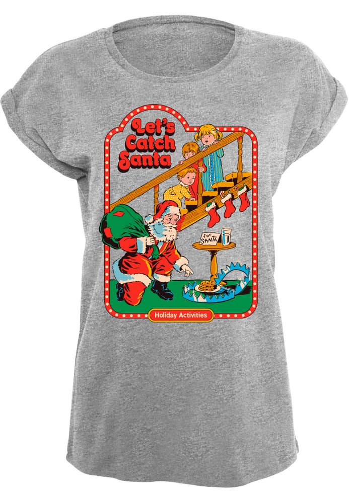 Steven Rhodes - Let's Catch Santa - Naisten T-paita