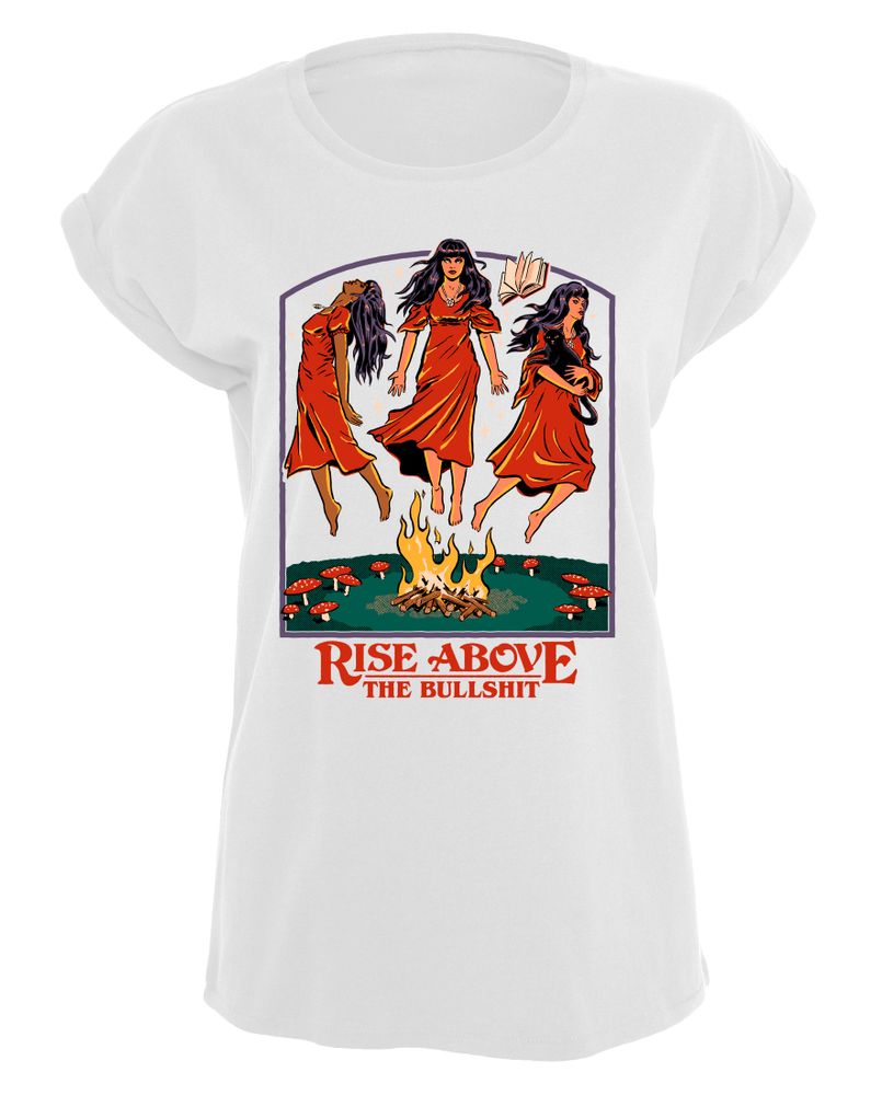 Steven Rhodes - Rise above Bullshit - Naisten T-paita