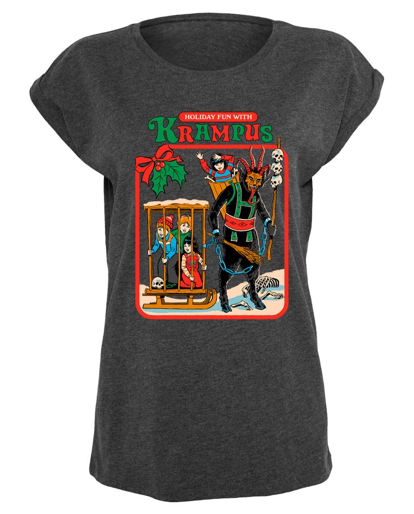 Steven Rhodes - Fun with Krampus - Naisten T-paita