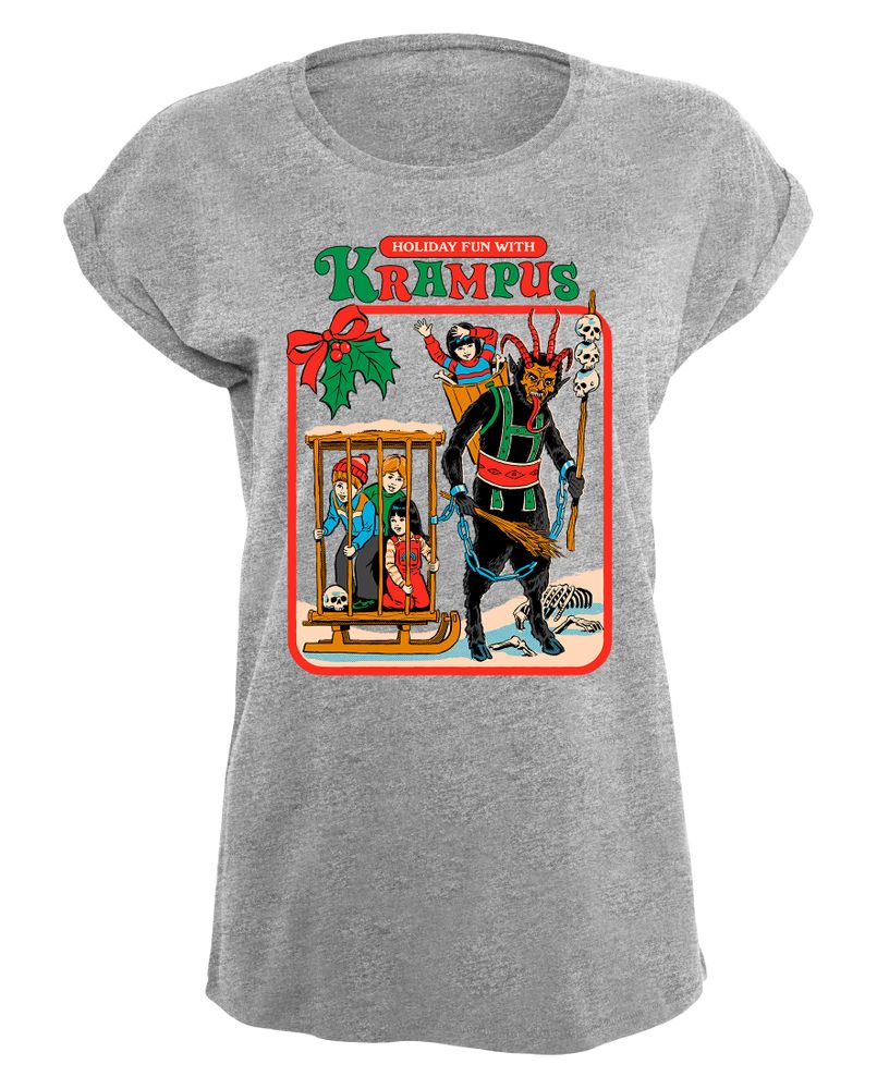 Steven Rhodes - Fun with Krampus - Naisten T-paita