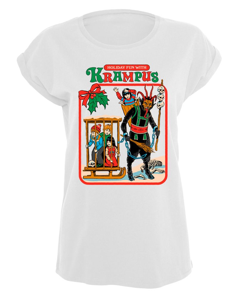 Steven Rhodes - Fun with Krampus - Naisten T-paita