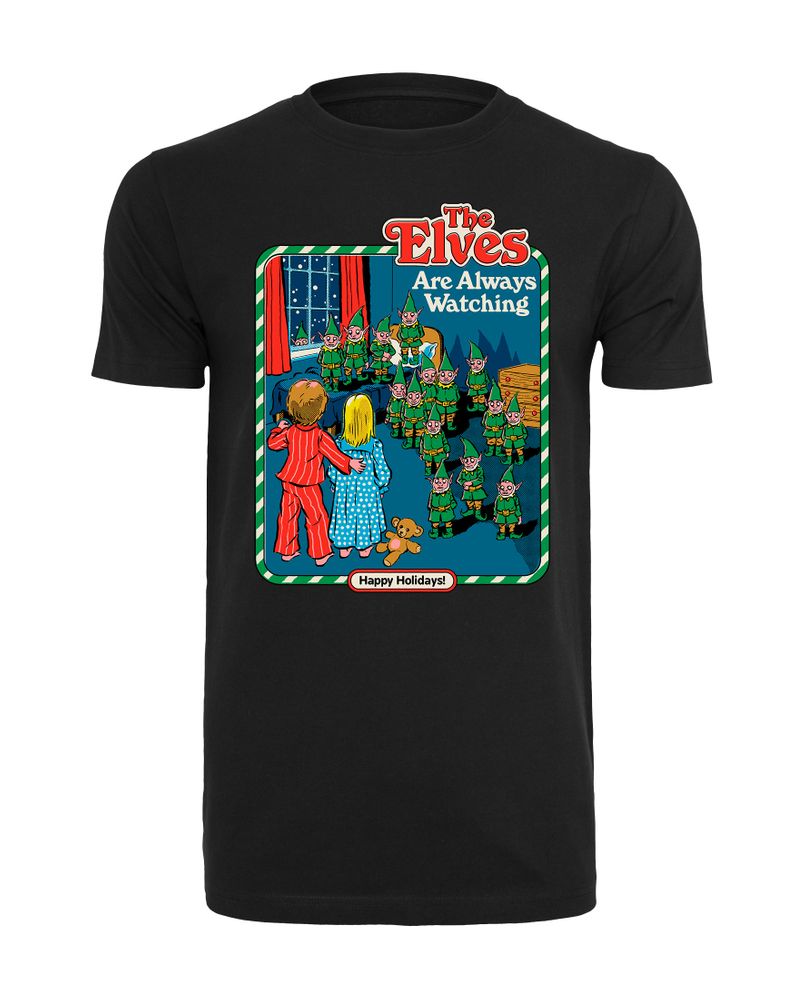 Steven Rhodes - The Elves Are Watching - T-paita