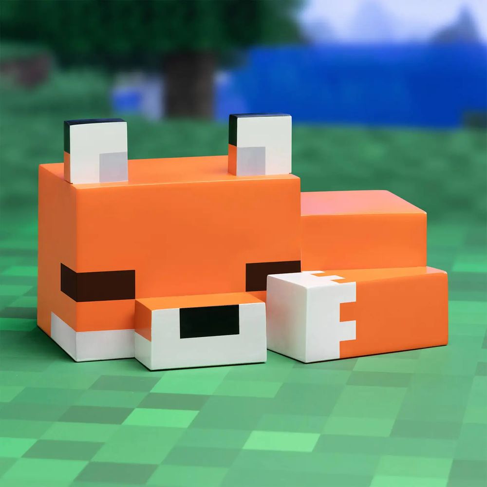 Minecraft - Fox - Pöytävalaisin
