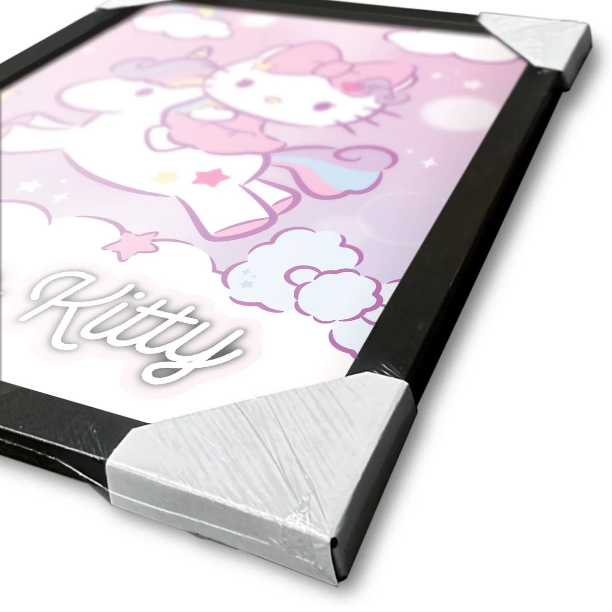 Hello Kitty - Magical Unicorn - Kehystetty taidejuliste