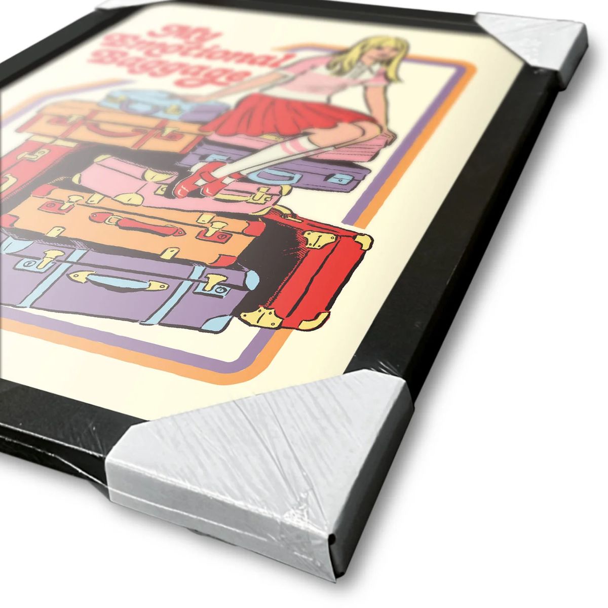 Steven Rhodes - Baggage - Kehystetty taidejuliste