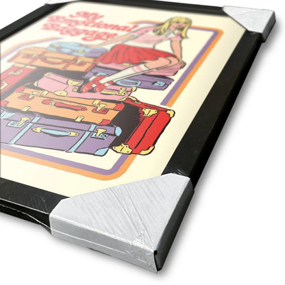 Steven Rhodes - Baggage - Kehystetty taidejuliste