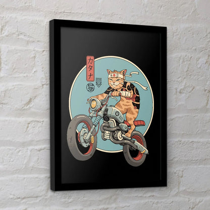 Vincent Trinidad - Catana Motorcycle - Kehystetty taidejuliste