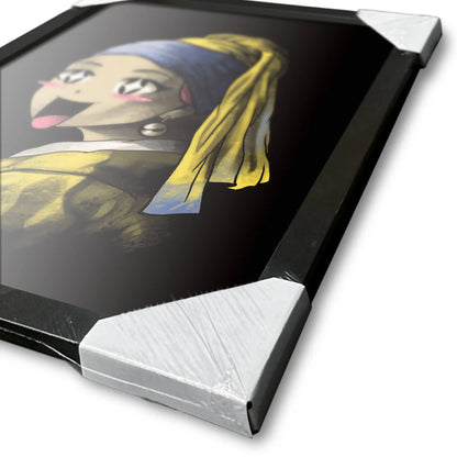 Vincent Trinidad - Kawaii With A Pearl Earring - Kehystetty taidejuliste