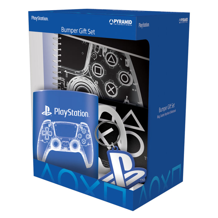 PlayStation - X-Ray - Lahjasetti (Muki, mukinalunen, avaimenperä & muistivihko)