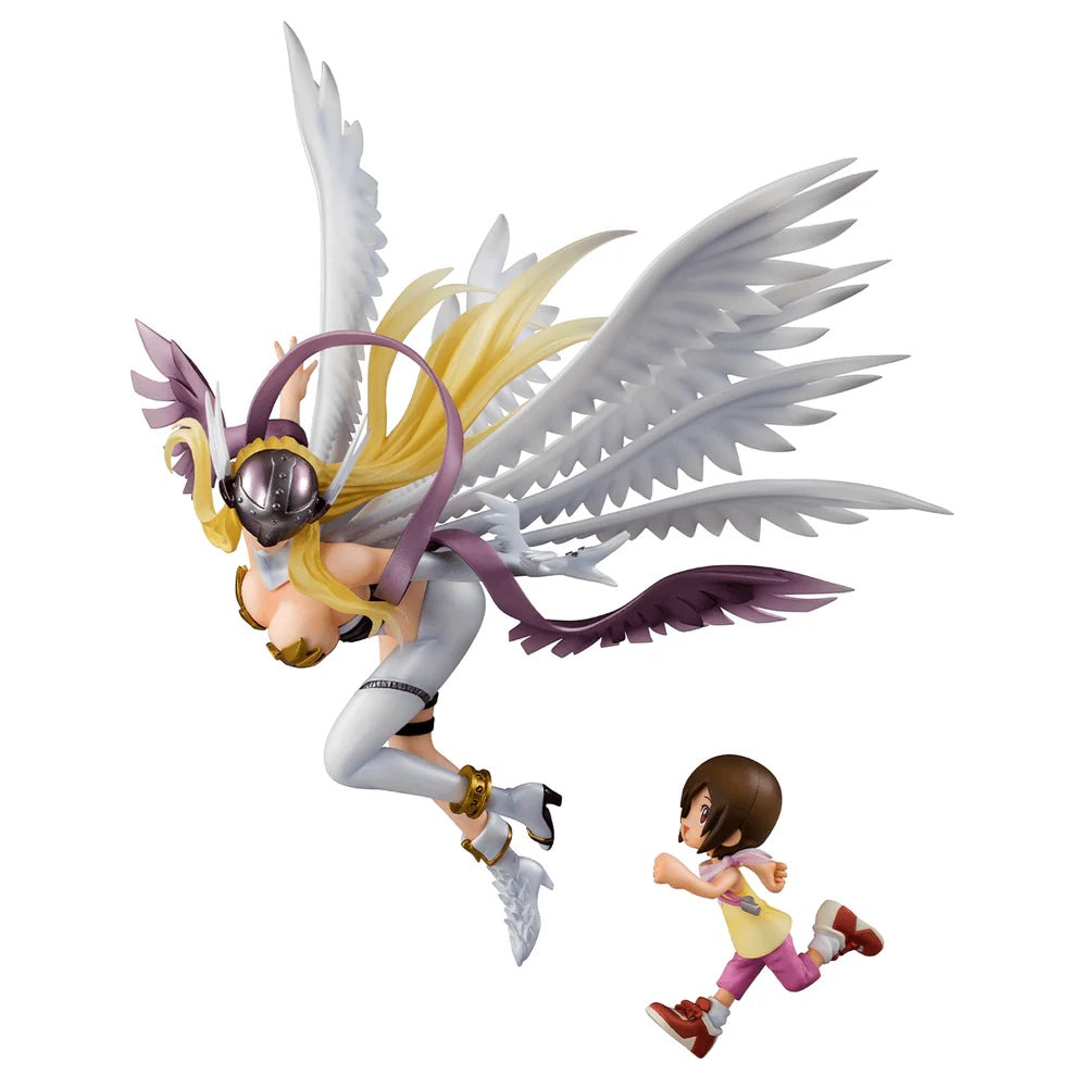Digimon Adventure - Precious G.E.M. Series PVC Statue Angewomon & Hikari Yagami - Figuuri (keräilyhahmo)