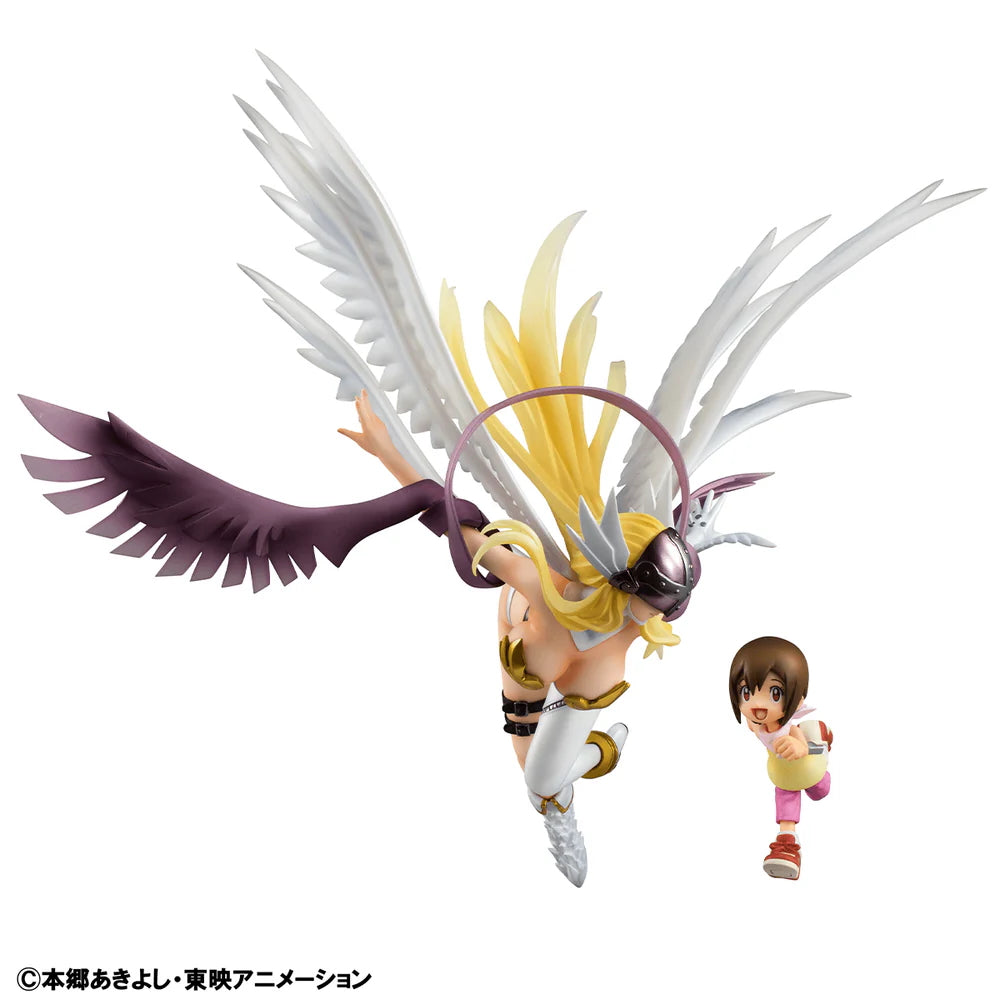 Digimon Adventure - Precious G.E.M. Series PVC Statue Angewomon & Hikari Yagami - Figuuri (keräilyhahmo)