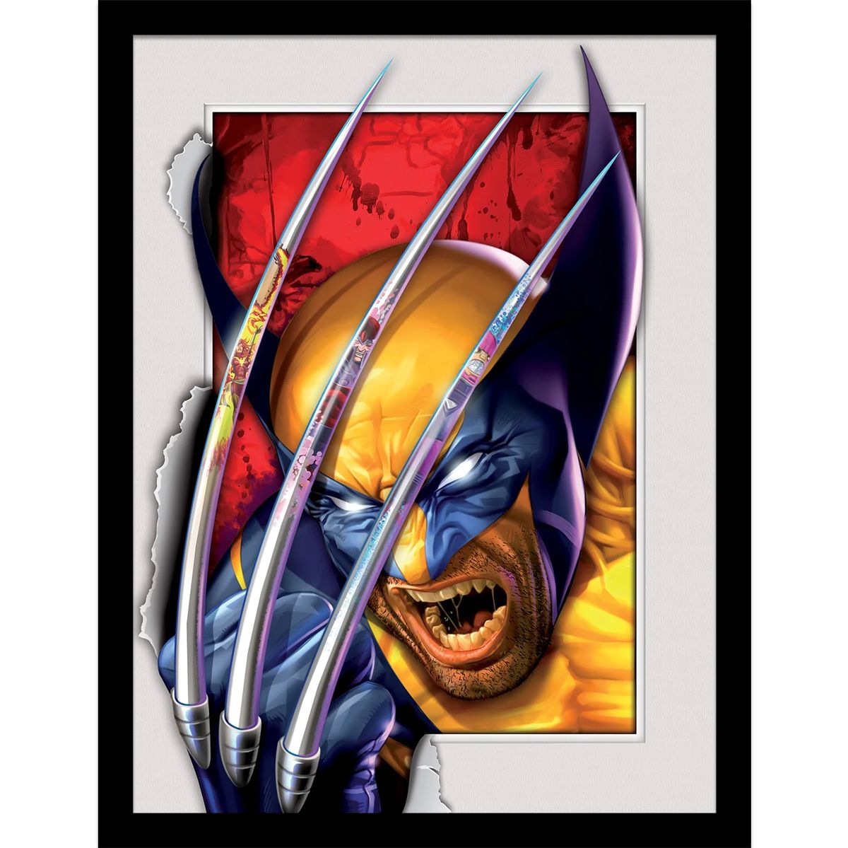 Wolverine - Breakout - Framed Art Print