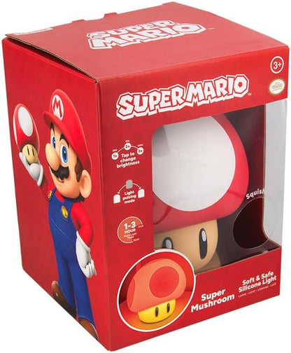Super Mario - SquishyGlo Mushroom - Ladattava valaisin (lamppu)