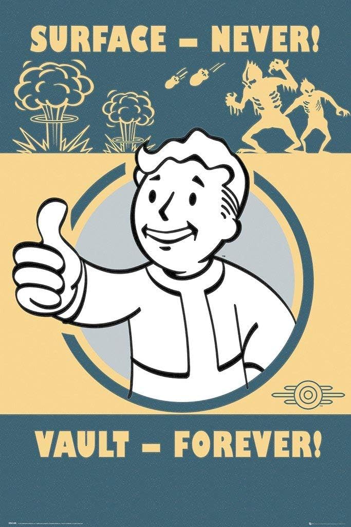 Fallout - Vault Forever - Juliste