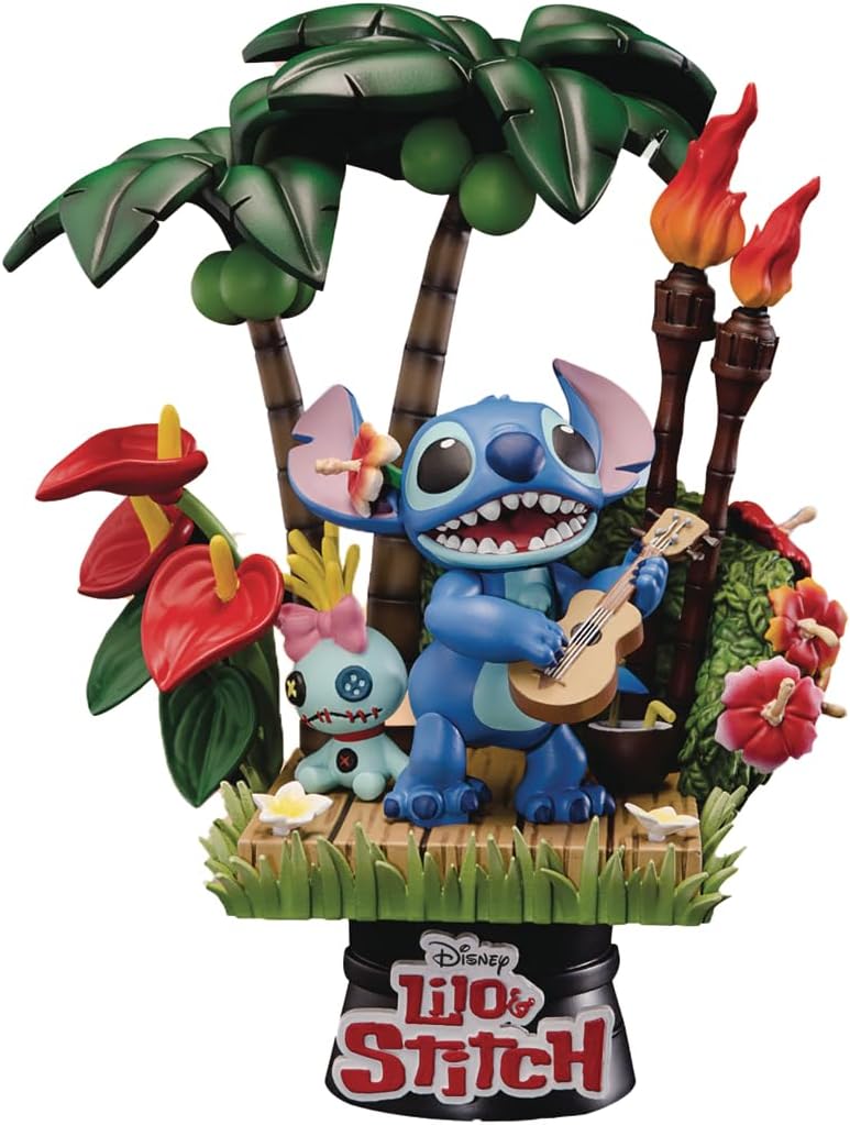 Lilo & Stitch - Stitch Music - Diorama (kolmiulotteinen koriste-esine)