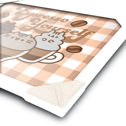 Pusheen - Espresso Yourself - Kehystetty taidejuliste