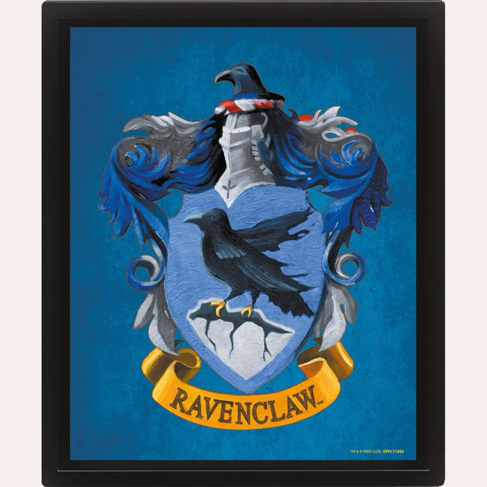 Harry Potter - Colorful Crest Ravenclaw - 3D-kuva