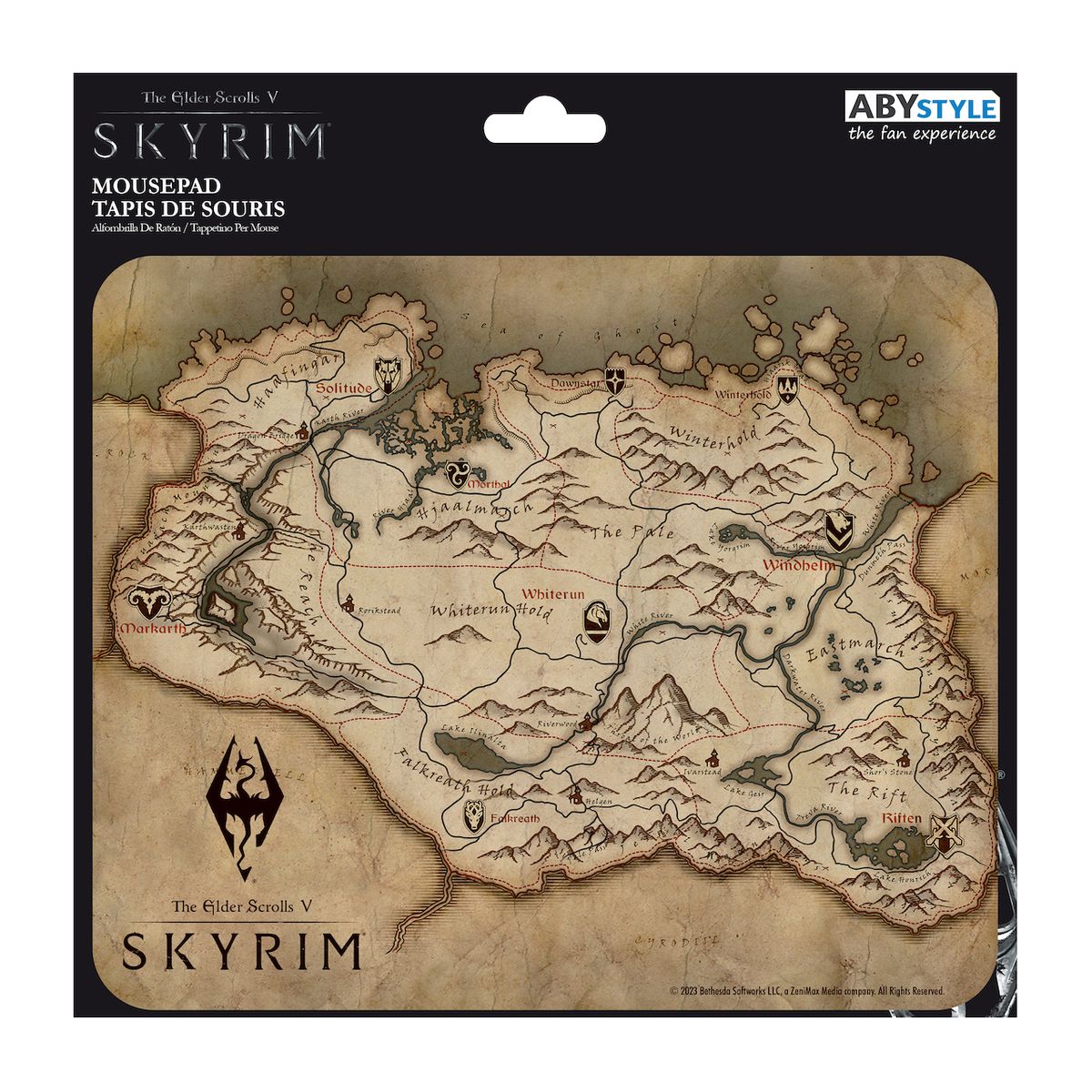 Skyrim - Map - Hiirimatto