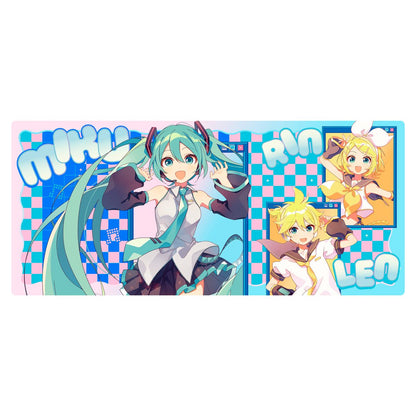 Hatsune Miku - Miku & Friends - Iso hiirimatto (XXL-koko)