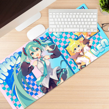 Hatsune Miku - Miku & Friends - Iso hiirimatto (XXL-koko)
