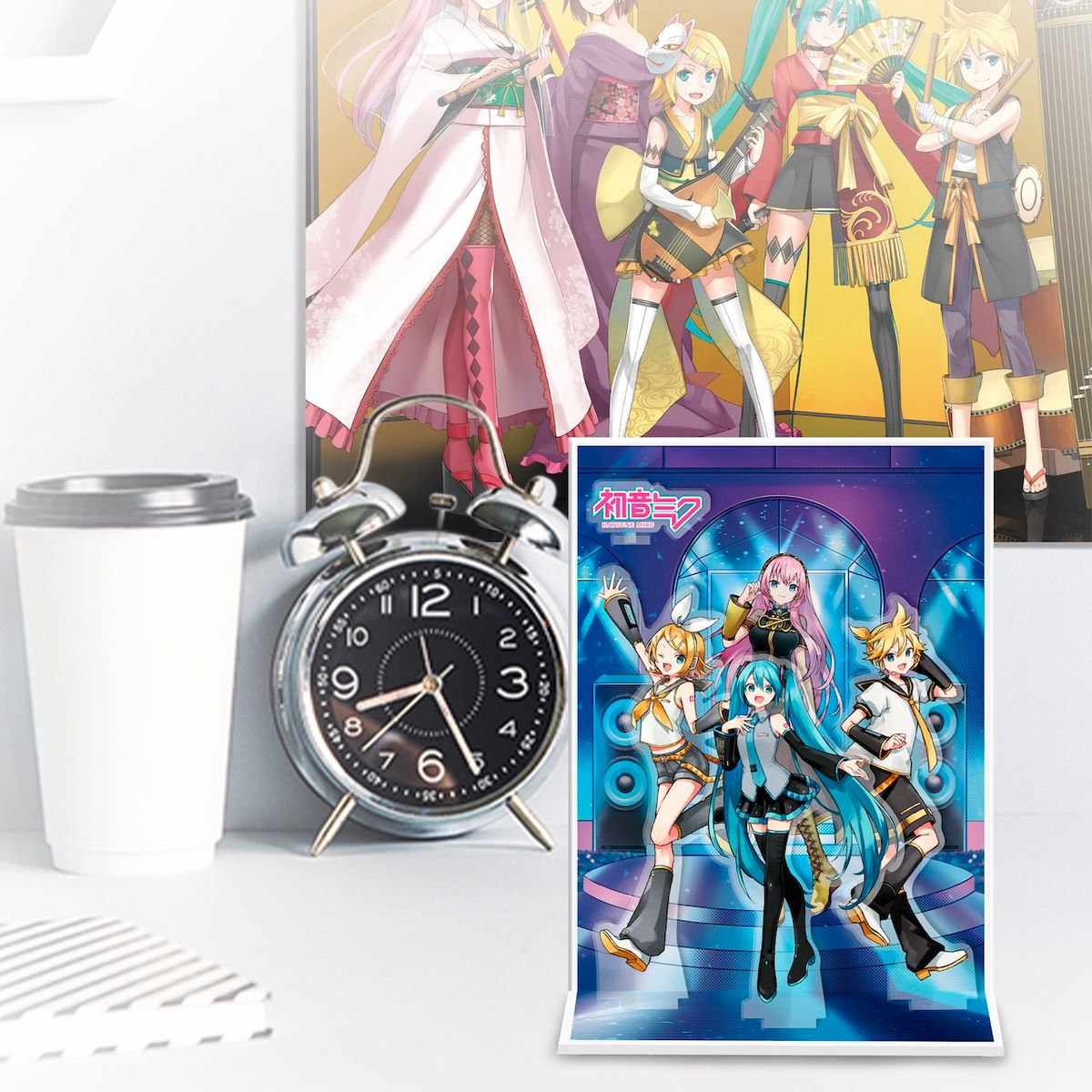 Hatsune Miku - Miku & Friends - Dioraama (akryylinen)